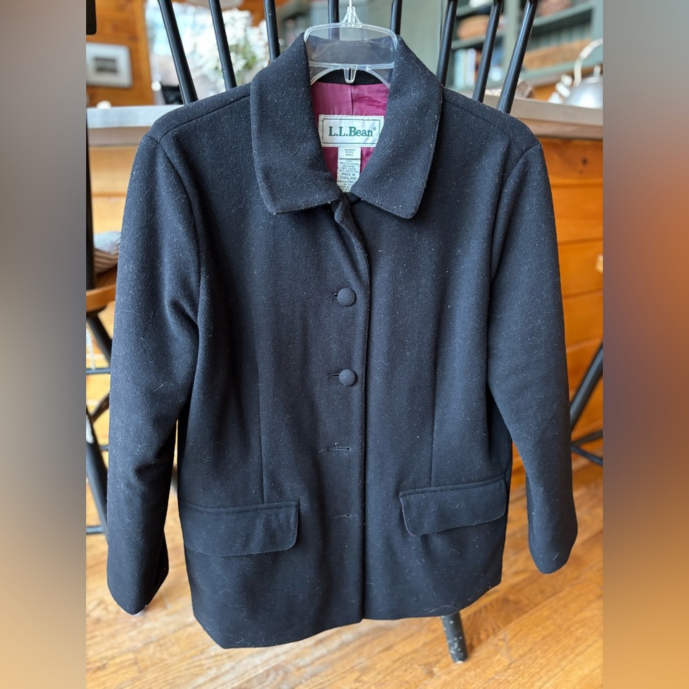 LL Bean Short Peacoat, vintage